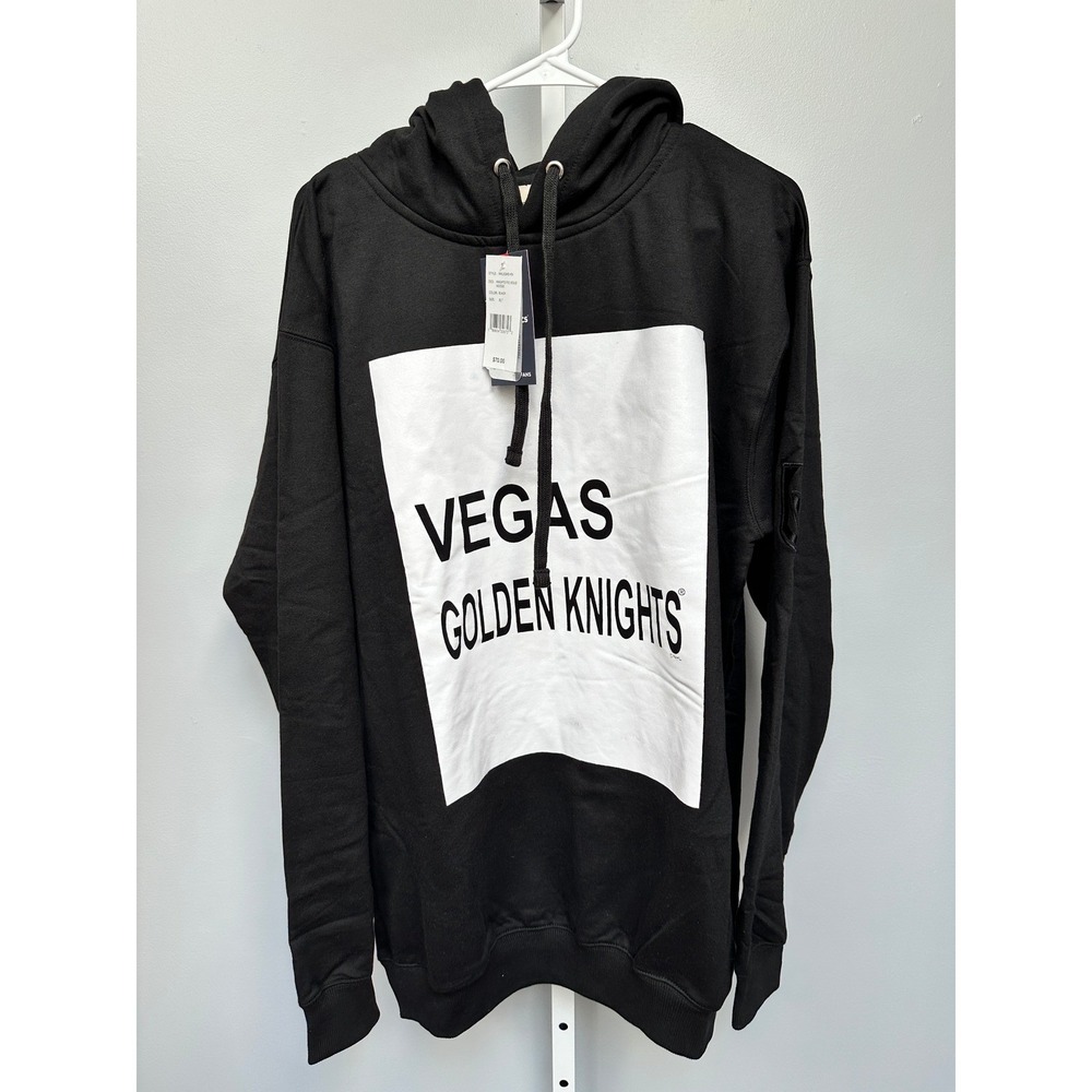 Vegas Golden Knights Fanatics Black Hoodie NHL Mens XLT Sweatshirt- BNWT $70